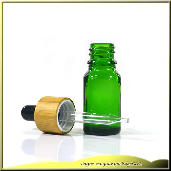 Флакон-капельница из прозрачного стекла 10 шт. 5 мл синий зеленый янтарный e-liquid