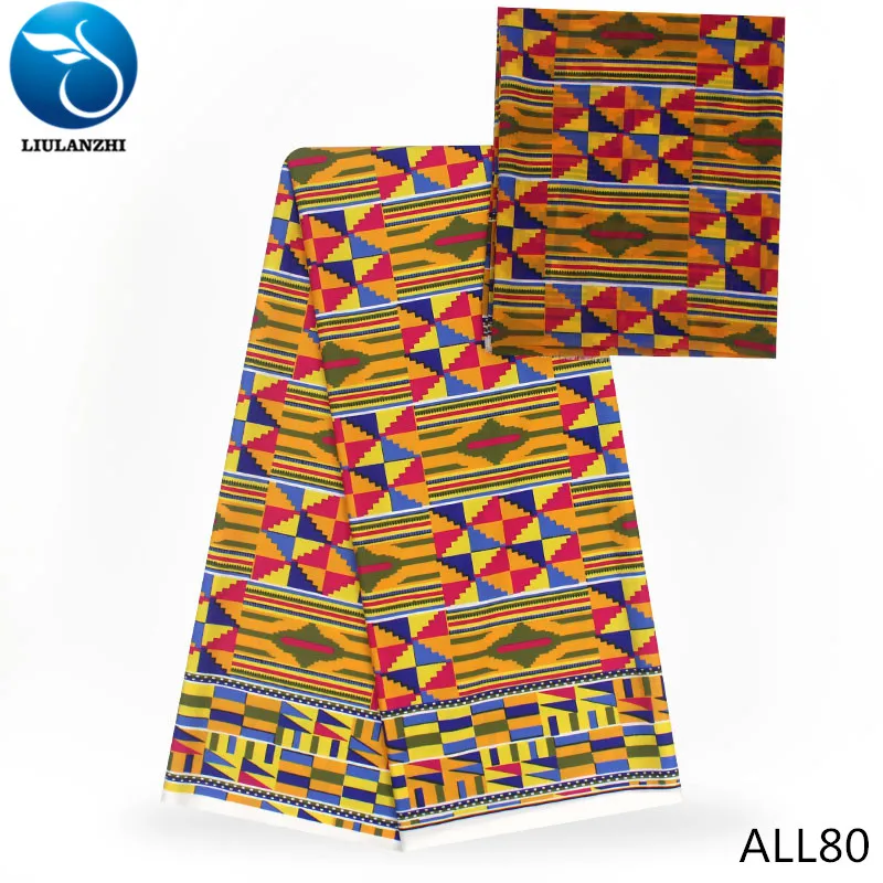 LIULANZHI африканская audel Женская ткань для платья шифоновая шарфа новая Ткань 6