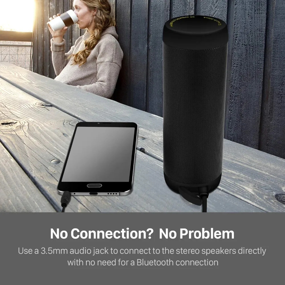 Bluetooth динамик открытый водонепроницаемый портативный динамик s звуковая коробка музыкальная Колонка беспроводной громкий динамик сабвуфер Саундбар с микрофоном