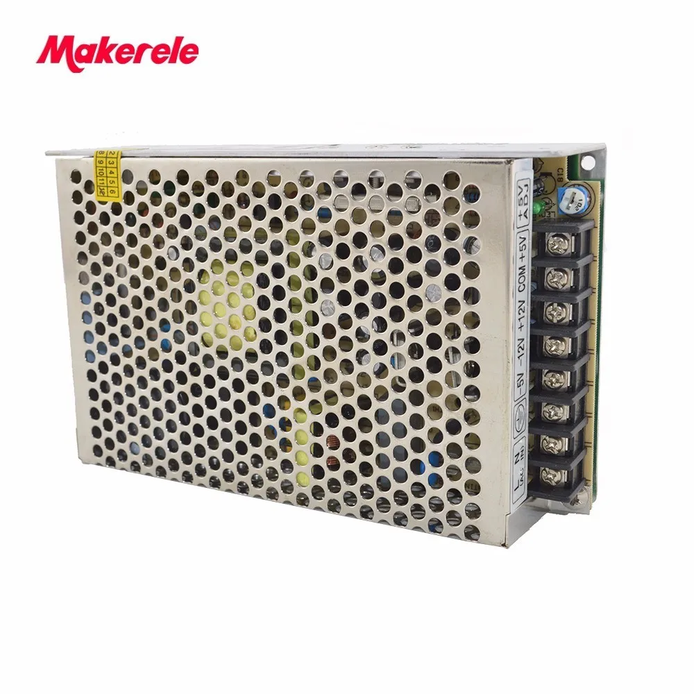 

AC 220v to DC 5V 12V 24V -12V quad output type can be customized switching power supply 4A 1A 1A 0.5A CE approved Q-60D