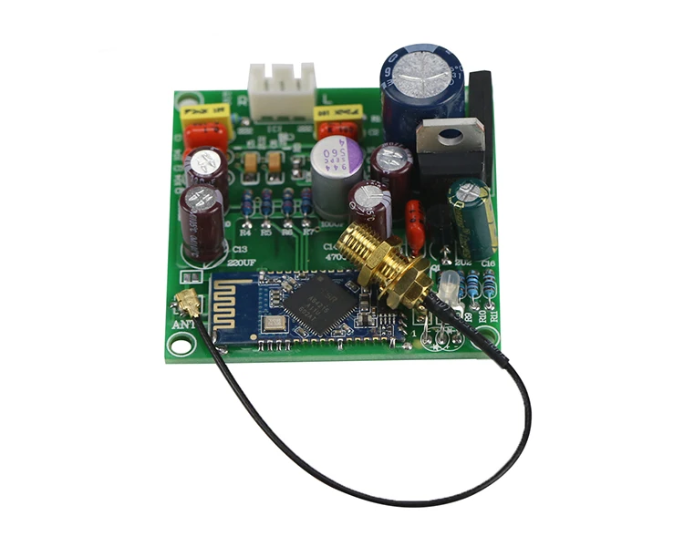 Высококачественный CSR A64215 APTX Bluetooth приемник аудио доска портативный PCM5102A декодер плата стерео чистая музыка функция 8-12 В