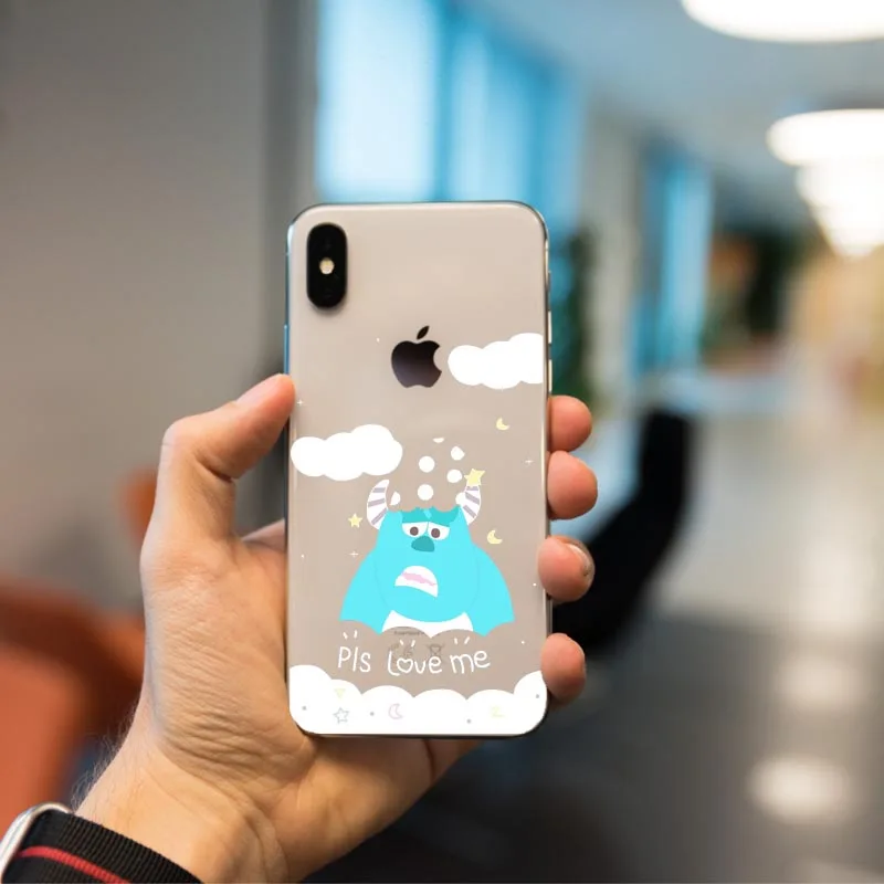 TPU Игрушка история инопланетяне Монстры Мультфильм Прозрачный Мягкий ТПУ силиконовый чехол для iPhone 11Pro 5S SE XS Max XR X 6 6S 7 8 Plus - Цвет: TPU