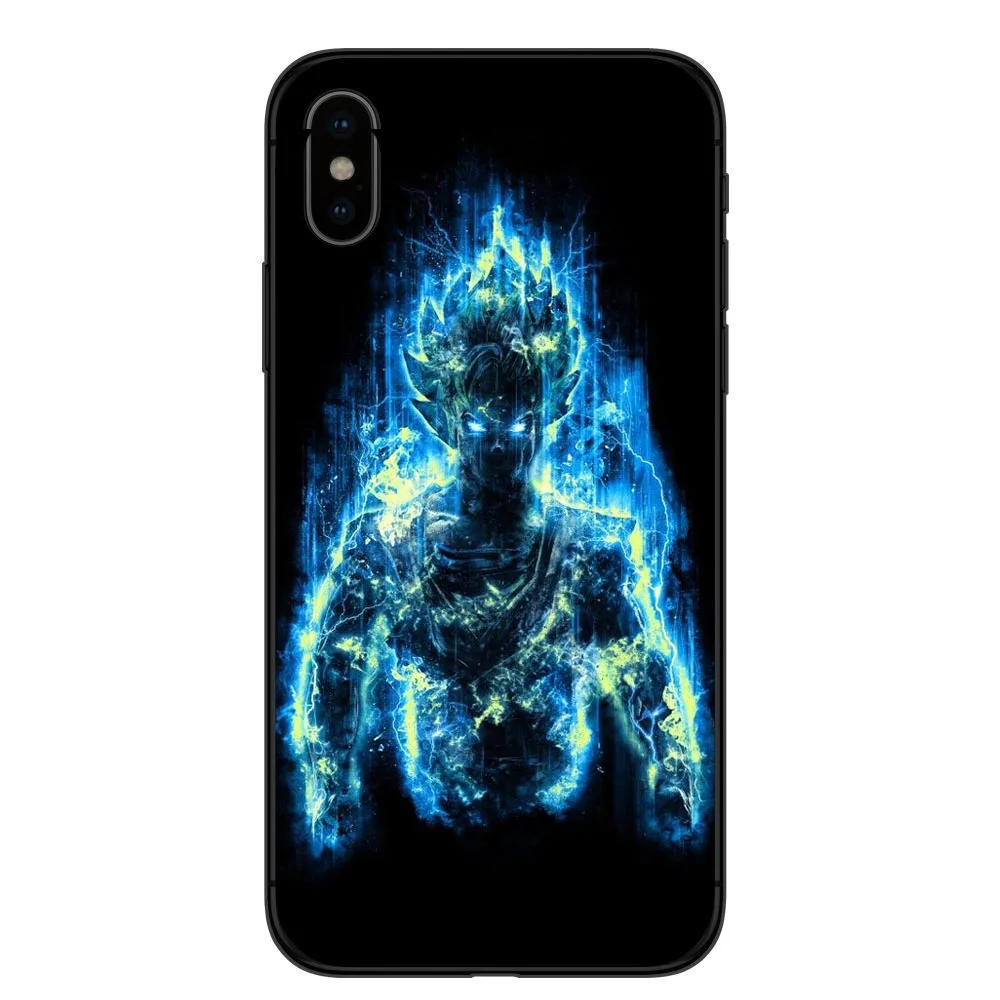 TPU Чехол для телефона с Dragon Ball; Dragonball z Мягкий ТПУ чехол для телефона для iPhone X 10 чехол Гоку для iPhone 5S, se, 6, 6 s Plus, 7, 7 Plus, 8, 8Plus - Цвет: TPU