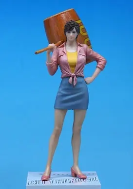 Kaori Makimura Аниме 1:20 Масштаб Городской охотник Ryo Saeba Kaori Makimura миниатюрные неокрашенные Мужские Женские тело фигурная Смола Модель комплект для взрослых - Цвет: Kaori Makimura