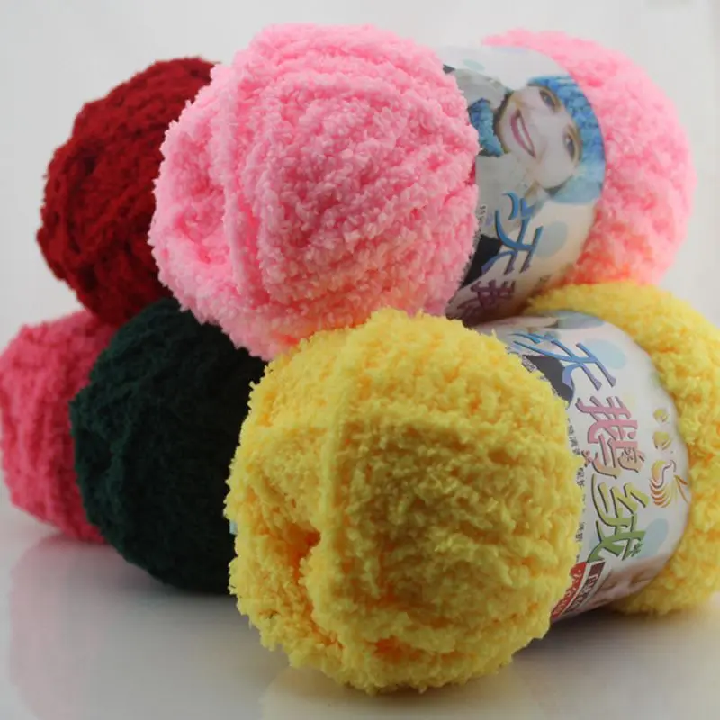 250g/Lot High Quality Velvet Soft Cashmere Yarn For Knitting Wool Handmade Organic Baby Woolen Eco-Friendly | Дом и сад