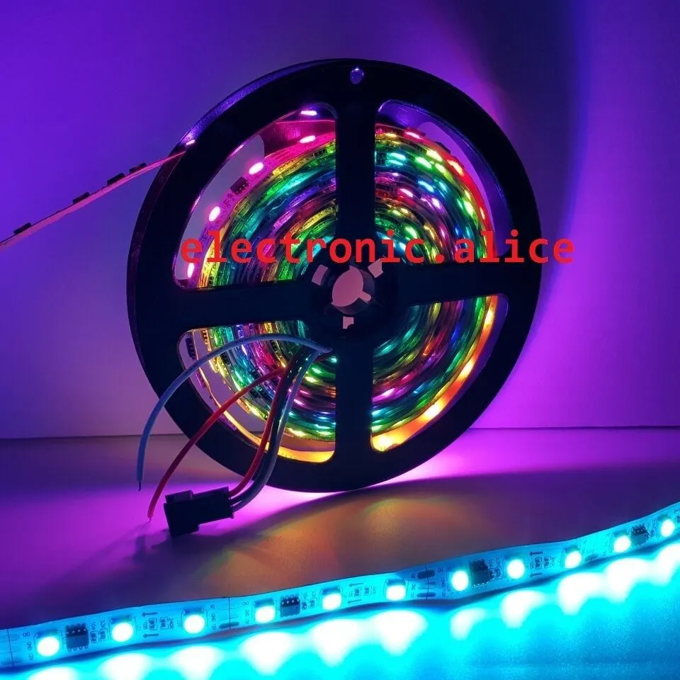 TM1914 1914 Full Dream Color Dual-line transimission 5050 RGB 150LED Strip Light 12V New | Освещение