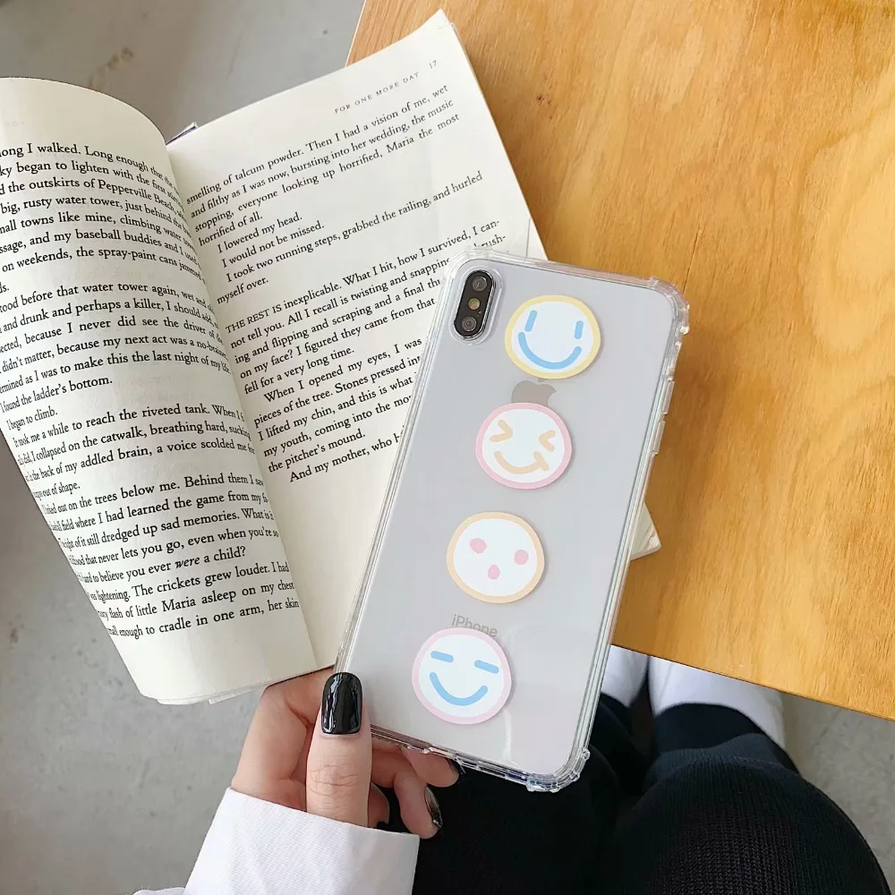 ORYKSZ Cute Cartoon Phone Case For iPhone X XSMax 8 7 6 s Plus Ultra Thin Slim Soft Cover XR Coque Fundas Capa |