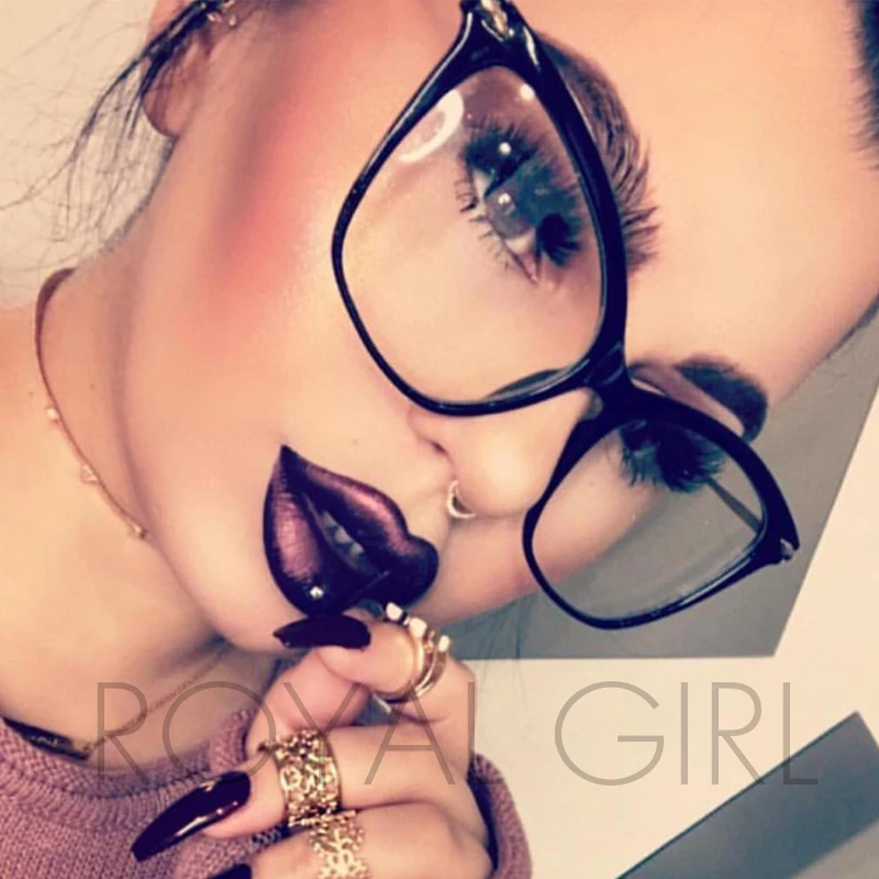 Королевские женские солнцезащитные очки кошачий глаз брендовые дизайнерские