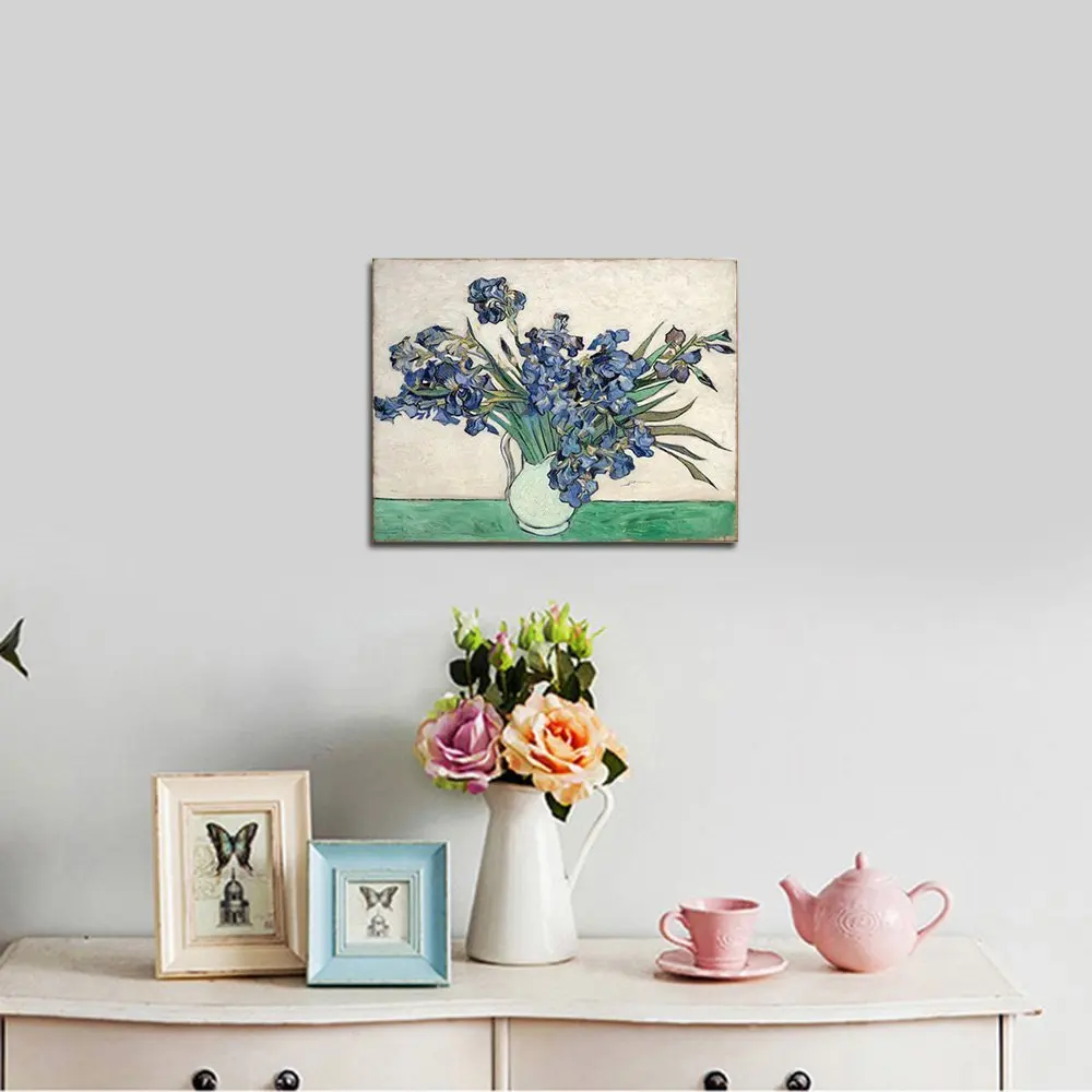 Ручная роспись Ван Гог Знаменитые Картины маслом Воспроизведение цветы