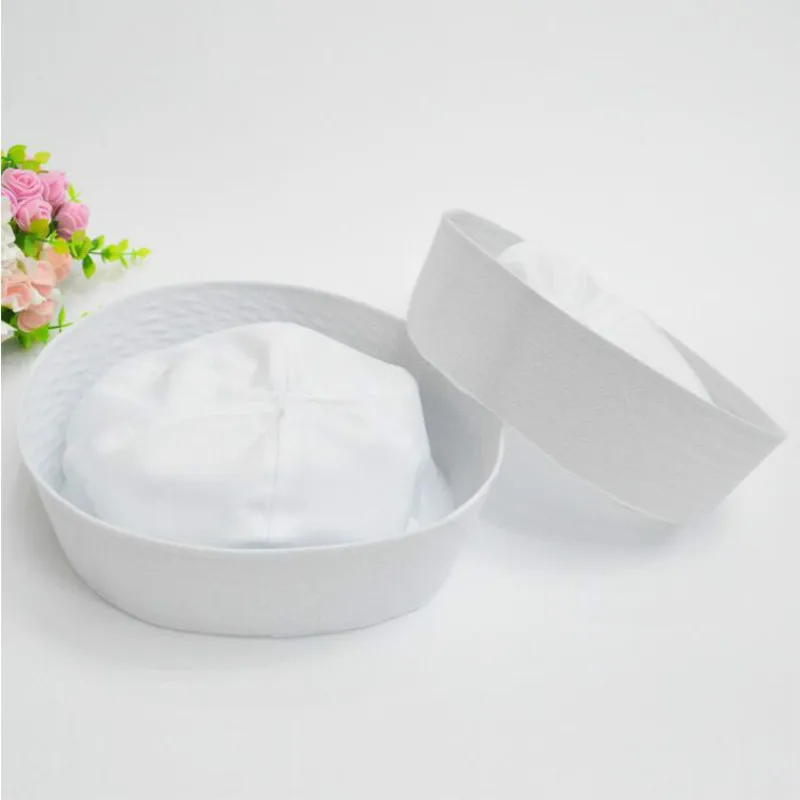 2018 белая шляпа моряка с якорем для причудливого платья морской моряк Doughboy