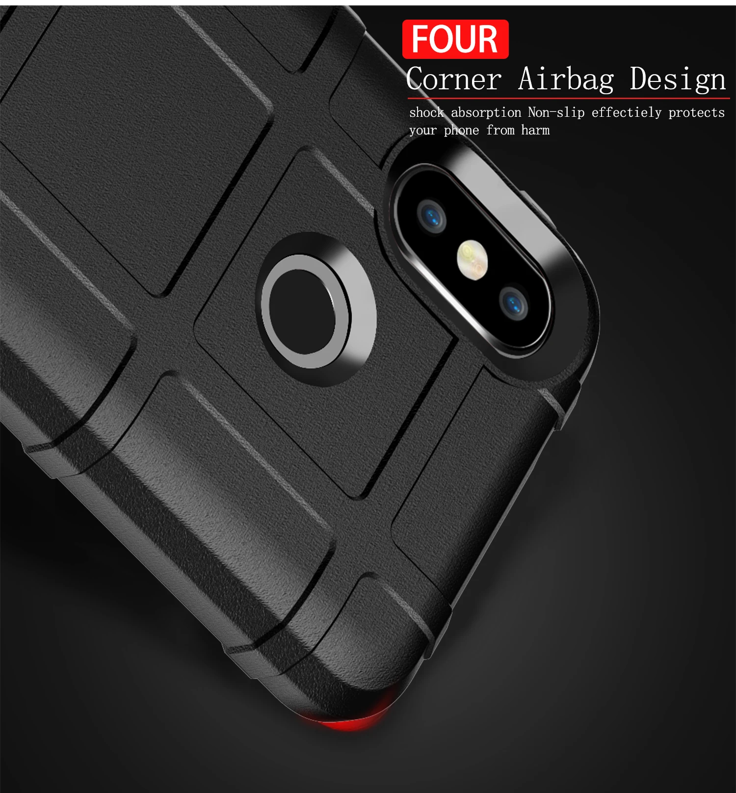Силиконовый чехол из углеродного волокна для телефона Xiaomi Mi A2 5 99 дюйма прочная
