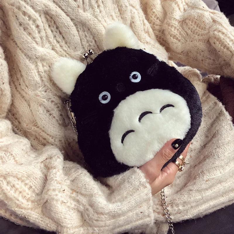 Candice guo! Супермилая плюшевая игрушка мультяшные цвета кошка мягкий зажим сумка