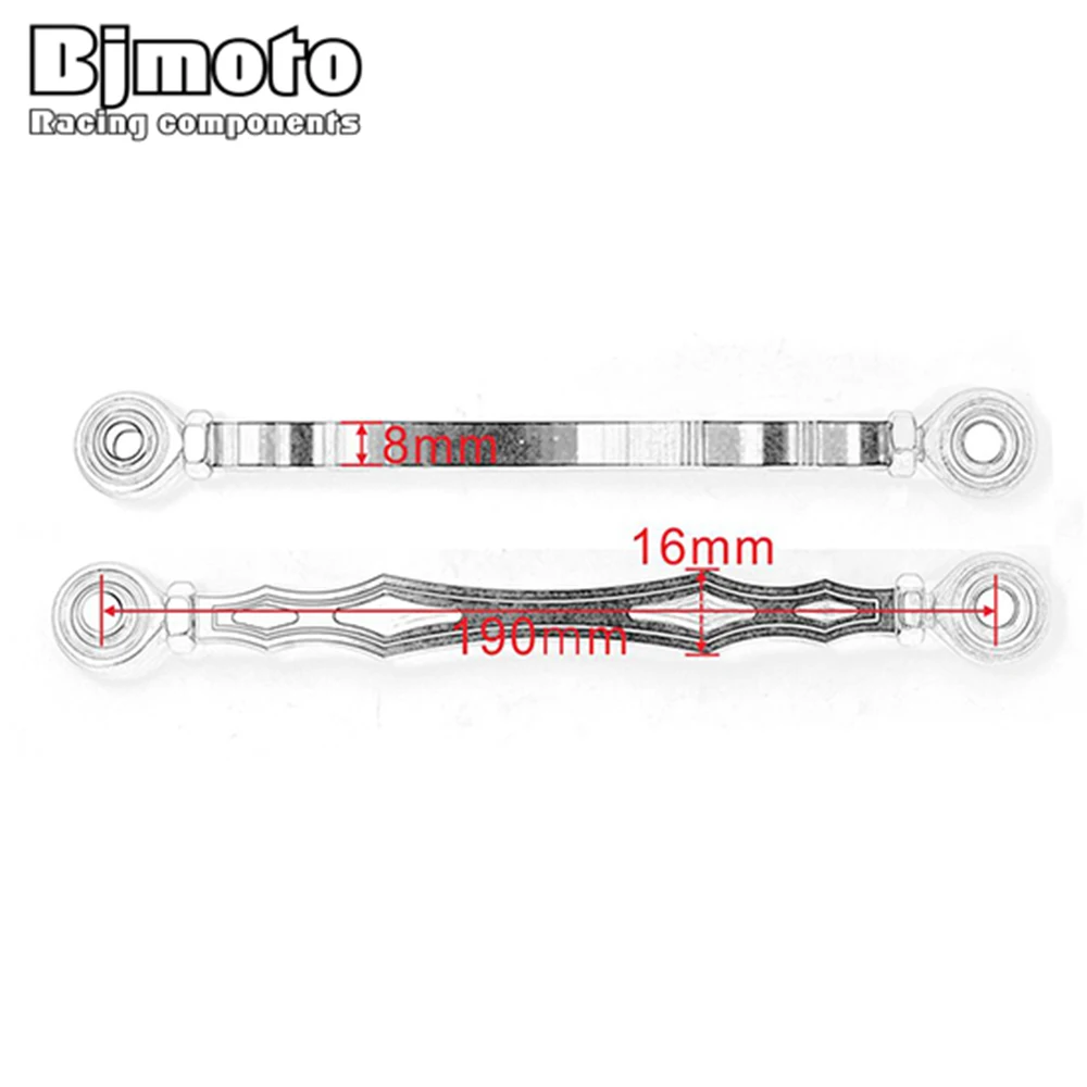 BJMOTO мотоцикл черный CNC Алюминиевый Рычаг переключения передач щелевой рычаг 190 мм
