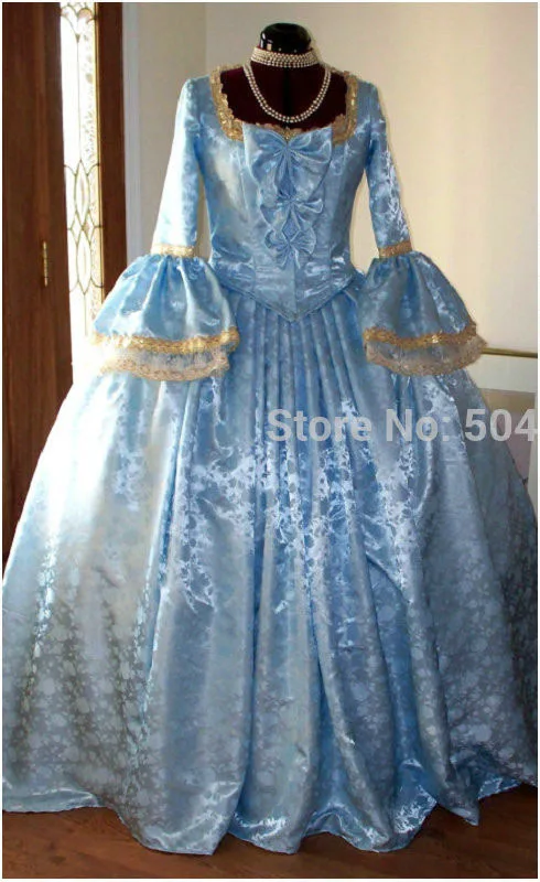 

Freeshipping!R-425 Custom Made 1800 Civil War Ball Gothic Lolita Dress Victorian dresses/Renaissance dress