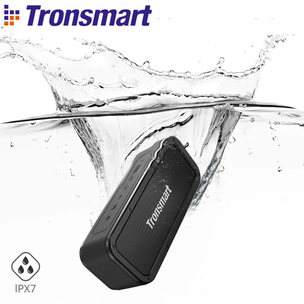 Bluetooth Колонка Tronsmart Element Force водонепроницаемая IPX7 40 Вт TWS 5 0 Портативная колонка