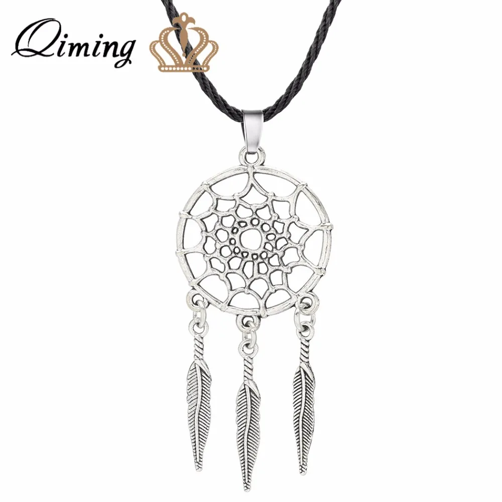 2020 античное ожерелье Ловца снов Женская корейская бижутерия подвеска в стиле