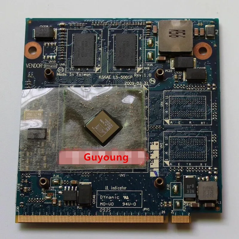 HD4570 HD5100 HD4650 VGA Видеокарта 512MB K000078110 LS 5001P для ноутбука Toshiba L500 L550 A500|Комплектующие