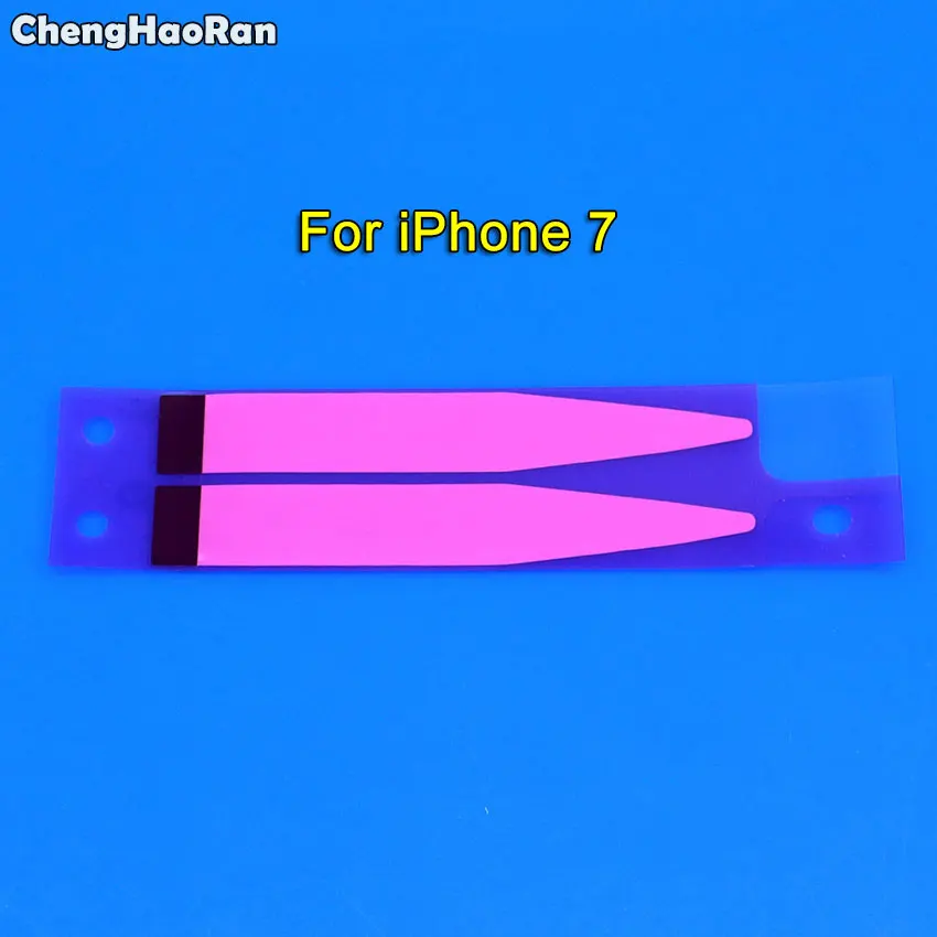 ChengHaoRan 1 шт. клейкая наклейка для батареи iPhone X 5S 5C SE 6 6S 7 8 Plus лента аккумулятора