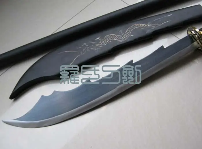 S3812 THE LOST BLADESMAN THREE Kingdom GUAN DAO SCRIMITAR NAGINATA SWORD 63 2&quot|sword|sword swordsword dao |
