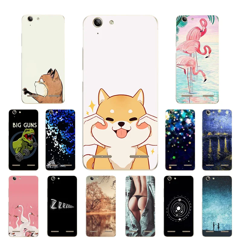 Soft TPU Phone Case for Lenovo Vibe K5 Cover Plus Lemon 3 A6020 BIG GUN Printing Silicon Capa |