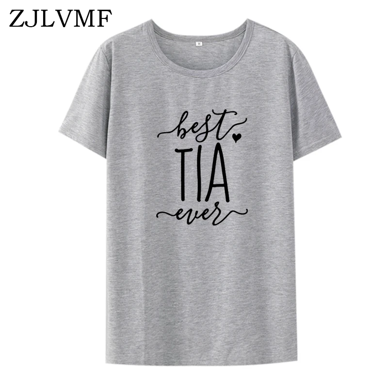 Zjlvmf лучшая футболка Tia Ever женщины-хипстеры Повседневная хлопковая модная женская