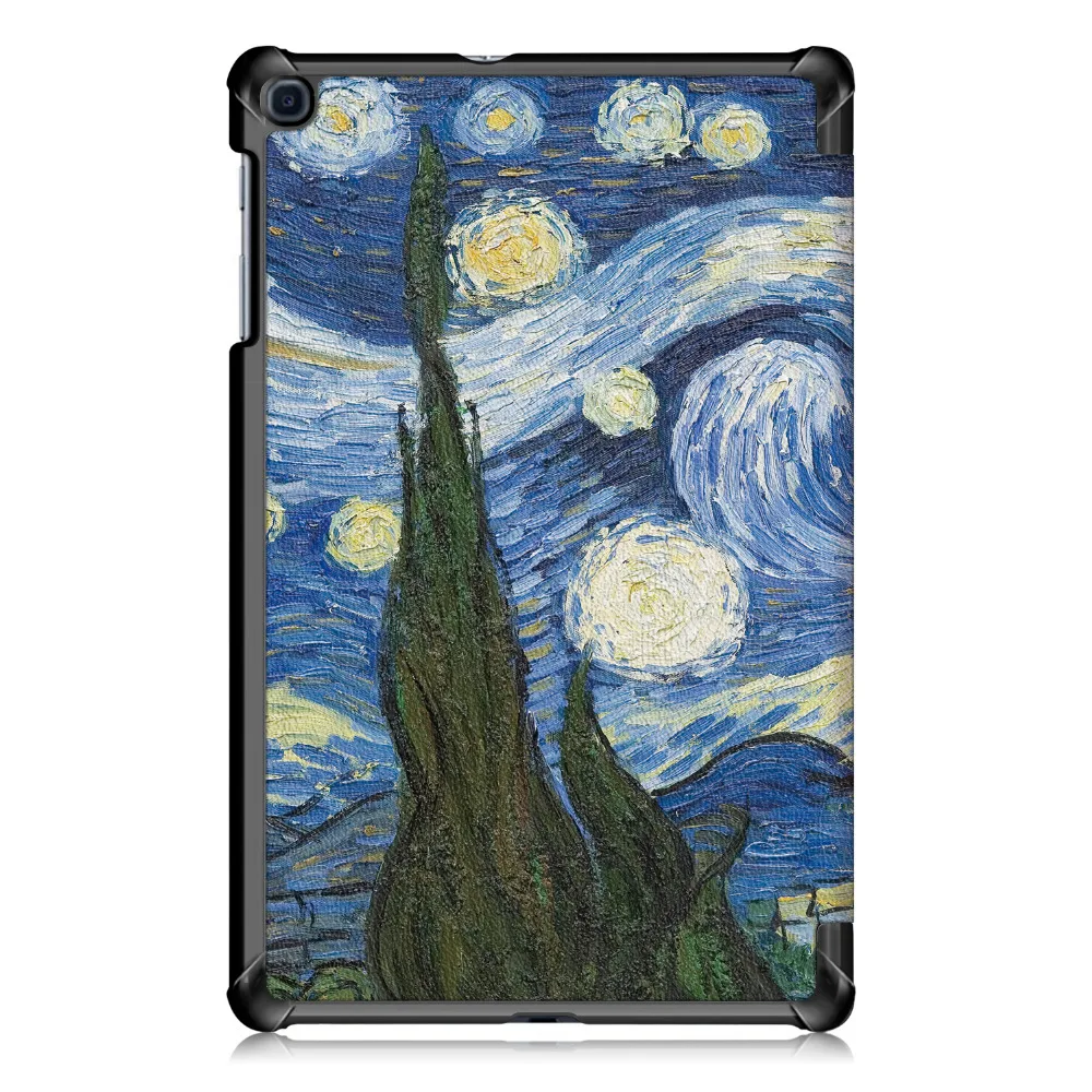 Чехол из искусственной кожи для Samsung Galaxy Tab A 10 1 2019 T510 T515 чехол планшета с откидной