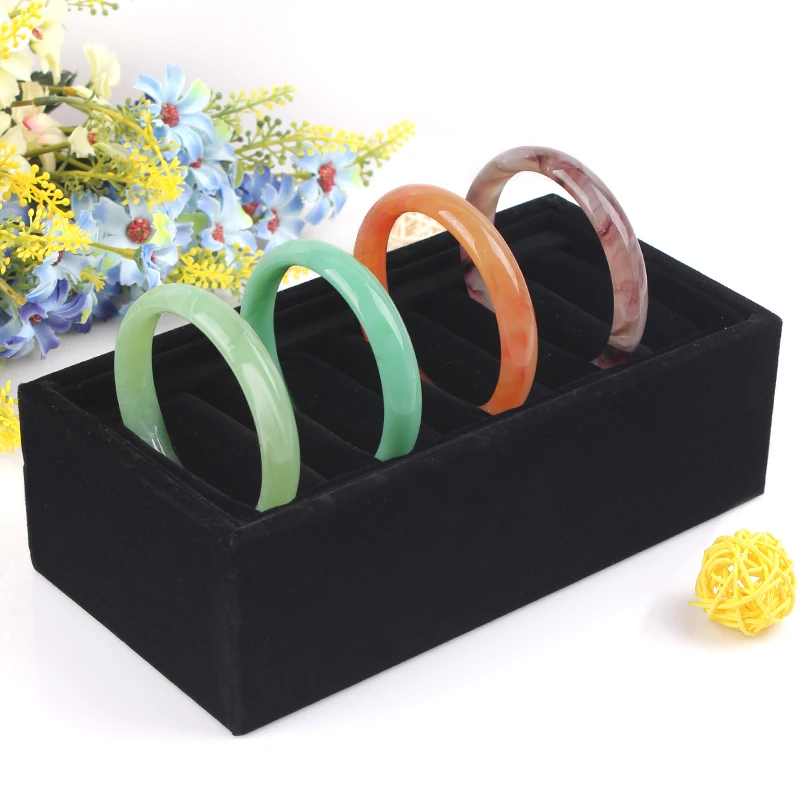 2016 черный Высокое качество бархат 10 ячеек браслет ювелирные изделия дисплей