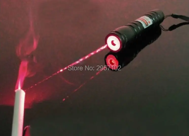 

Powerful 10w 10000m 650nm high power laser pointer red laser pen focus burn black match lit cigarette red laser beam 5000 meters