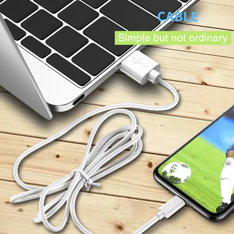 ROCK USB кабель для iPhone Xs Max Xr X 8 7 6 6s Plus 5 5S Se iPad кабель для быстрой зарядки зарядное устройство для мобильного телефона для iPhone шнур для передачи данных
