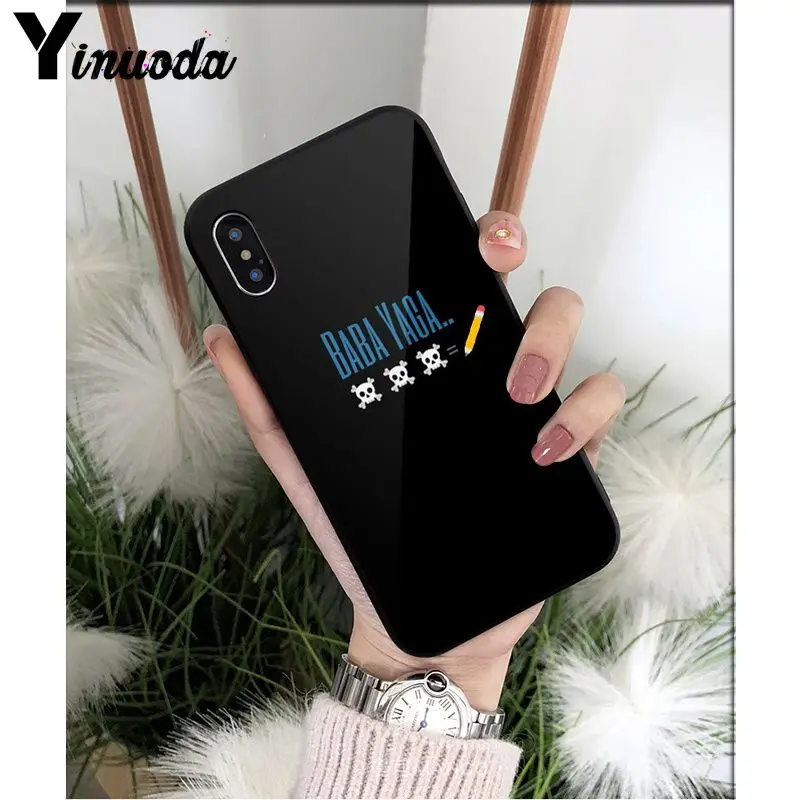 Yinuoda Джон Вик черный мягкий чехол для телефона Apple iPhone 8 7 6 6S Plus X XS MAX 5 5S SE XR Чехлы для мобильных телефонов