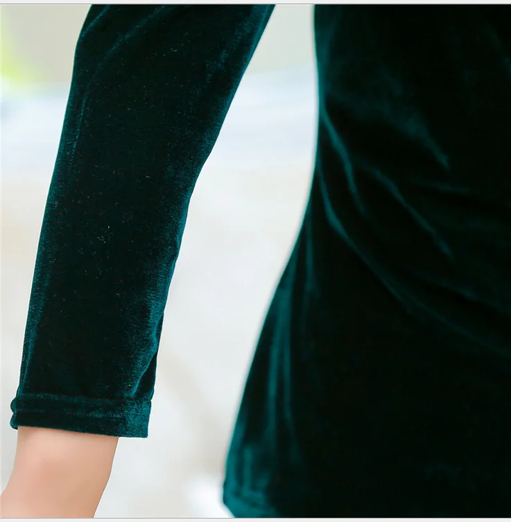 Новинка осень 2017 модная Вельветовая футболка для мам среднего возраста с