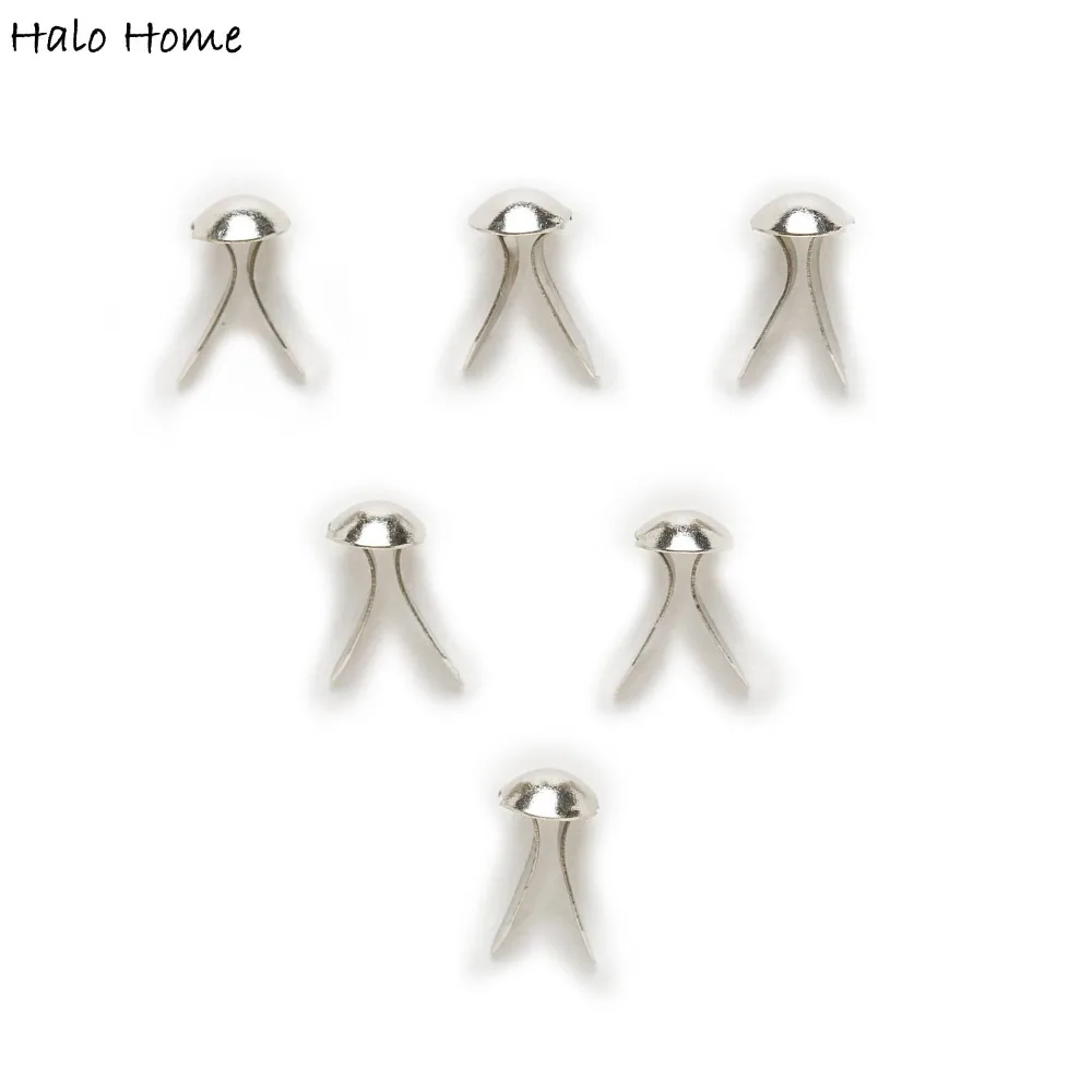 500 с серебряным покрытием Пастель Круглый штифтики для скрапбукинга украшение