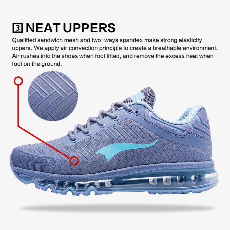 

ONEMIX Trail Sneaker Men Running Shoes Fashion Comfortable Lace-up Damping Air Cushion Sports Tennis Shoes Fitness Trainers