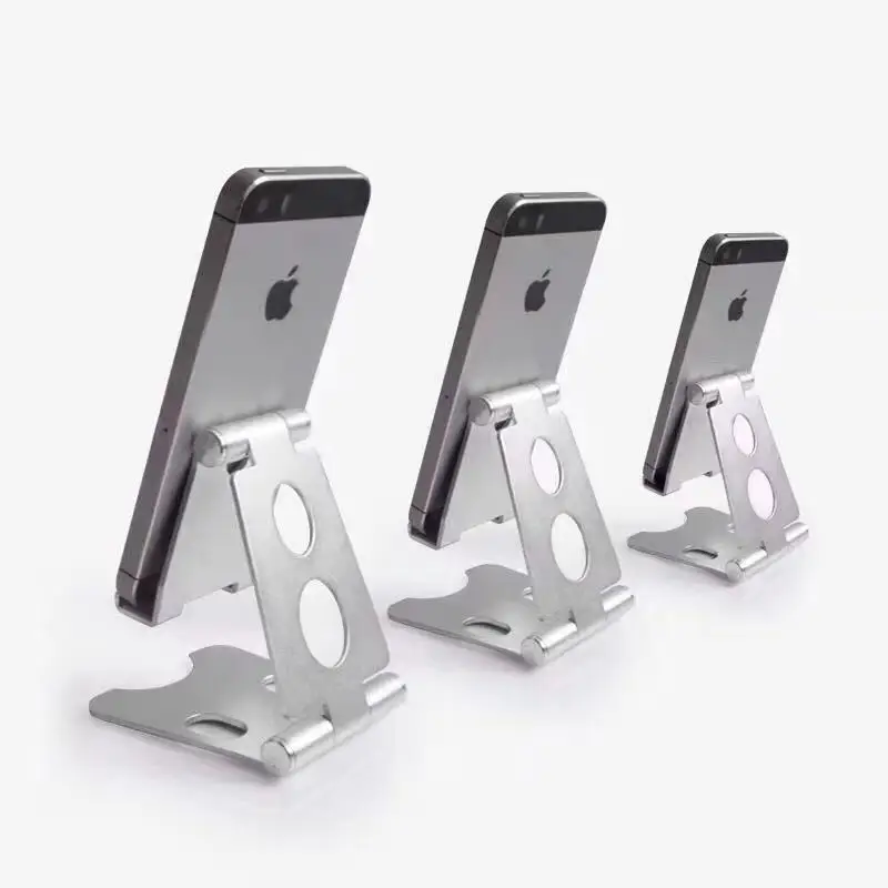 Держатель для телефона настольная подставка для iPhone регулируемая алюминиевая подставка для телефона многоугольная портативная универсальная подставка для мобильного телефона