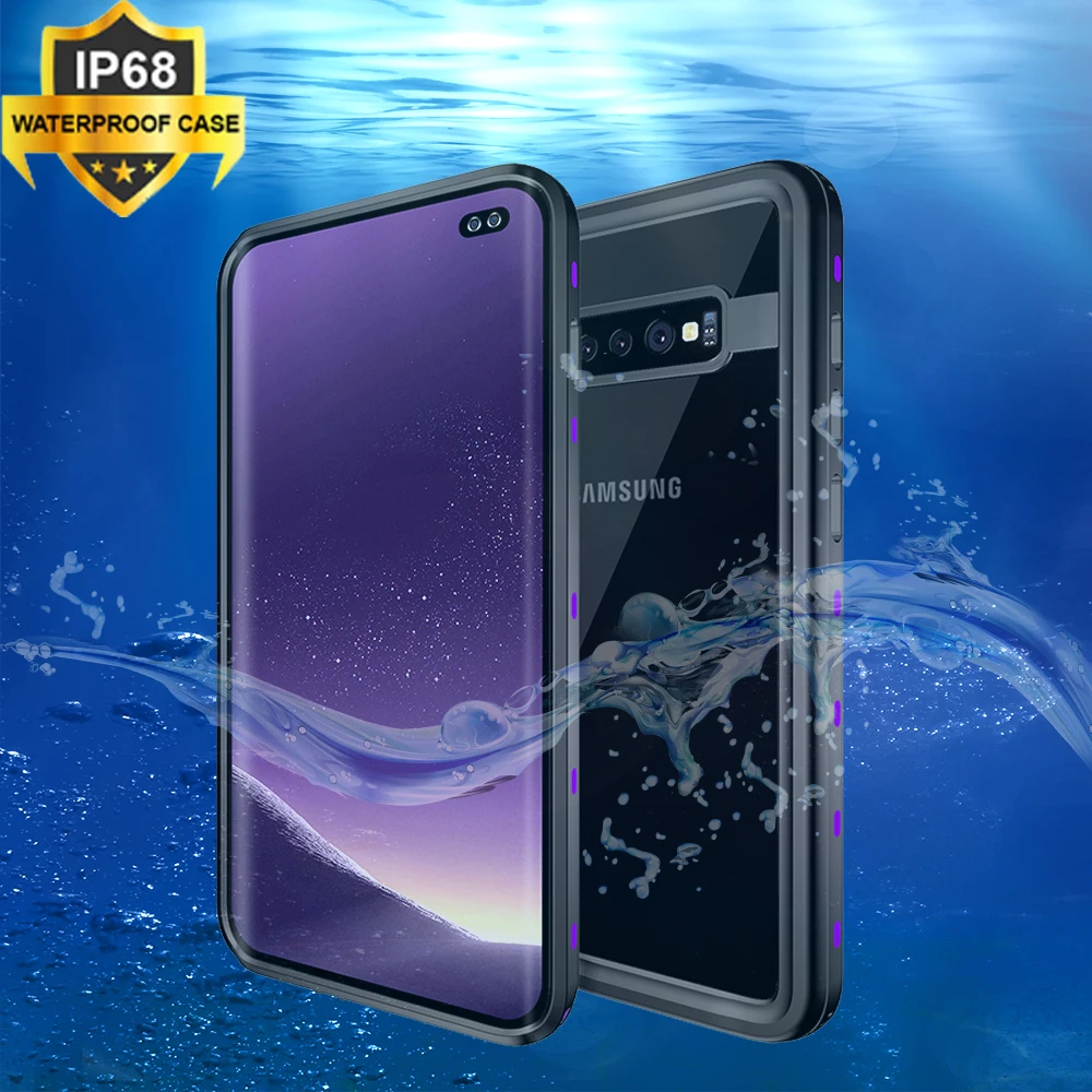 IP68 Водонепроницаемый чехол для дайвинга для samsung Galaxy S10e S10 S8 S9 Plus Note 9 8 чехол для телефона чехол для подводного плавания открытый корпус