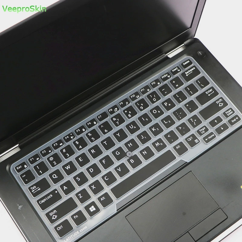 Силиконовая клавиатура для ноутбука DELL Latitude E5250 E 5270 E 7250 E 7270 E5280 E7275 E 7280 E7370 XPS 12 9250 12,5"
