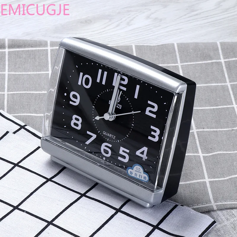 Часы Wake Up маленькие цифровые Компактные детские Студенческие настольные