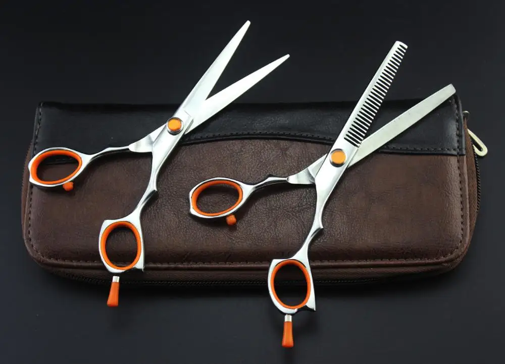 Парикмахерские ножницы barnd 6 дюймов для стрижки и филировки волос парикмахерские