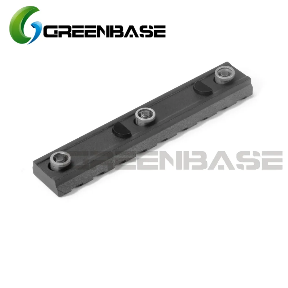 Greeenbase Keymod Rail 9 ячеек система защиты рук 95 мм рельсовая база для NSR 20 алюминиевая