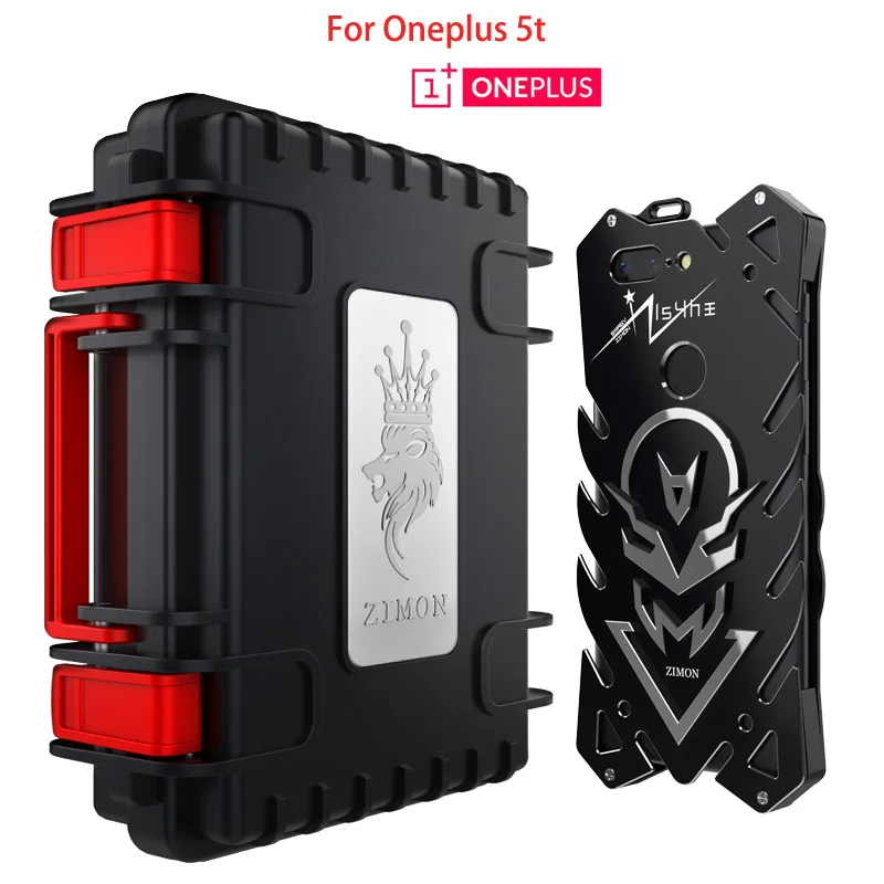 Чехол для Oneplus 5t 6 01 дюйма металлический бронированный чехол Zimon THOR IRONMAN