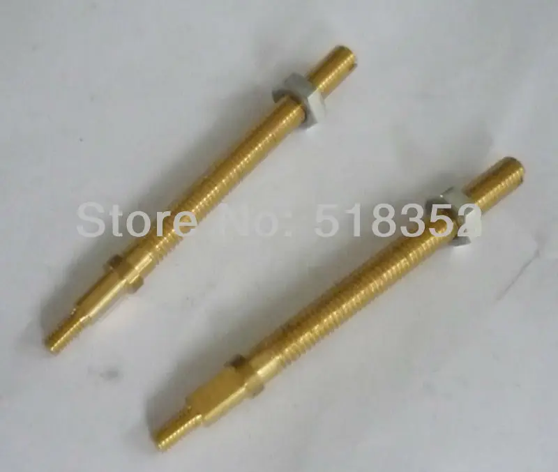Проводящий латунный стержень для проволоки EDM диаметр 5 8 мм x 80 износостойкие