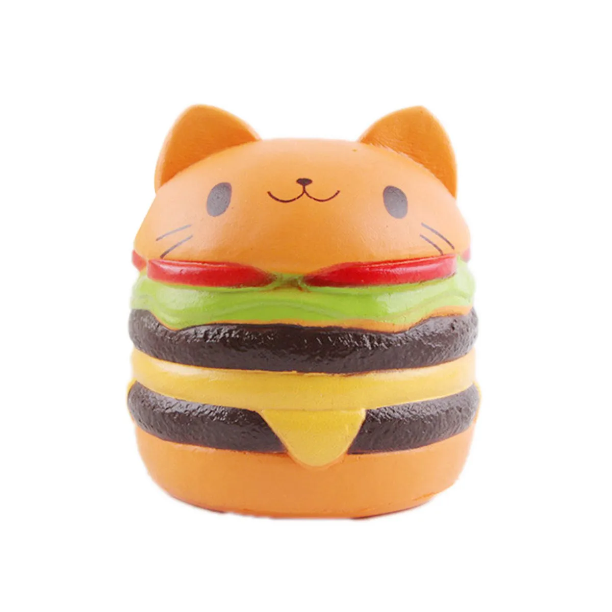 Крутая антистрессовая сжимаемая Игрушка антистресс Сжимаемый гамбургер вязкие