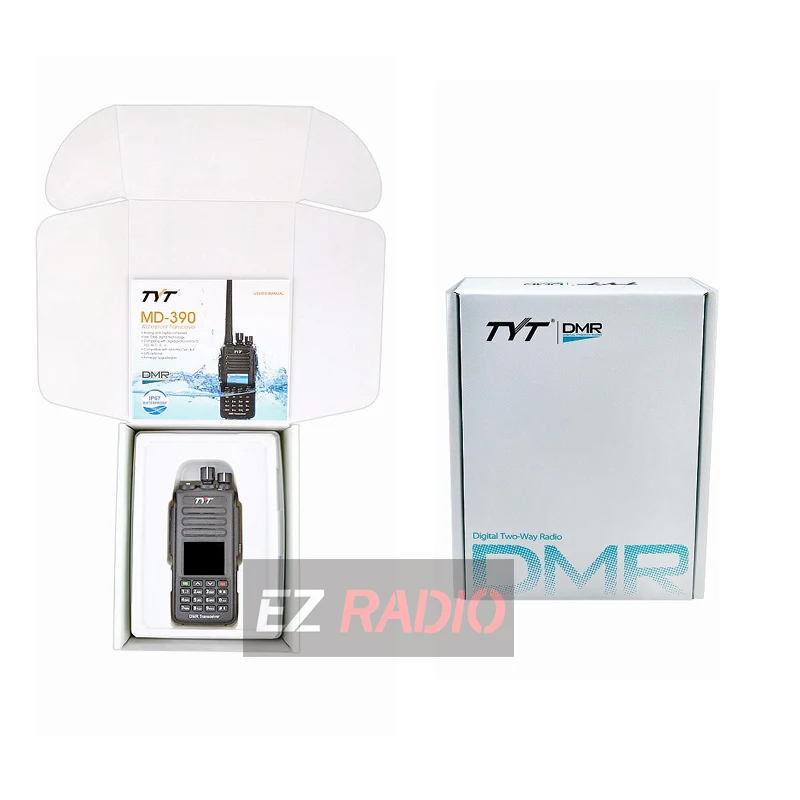TYT MD-390 DMR цифровая рация MD-UV390 Двухдиапазонная TYT DMR опционально gps IP67 водонепроницаемый пылезащитный Upgrde MD-380 MD-UV380