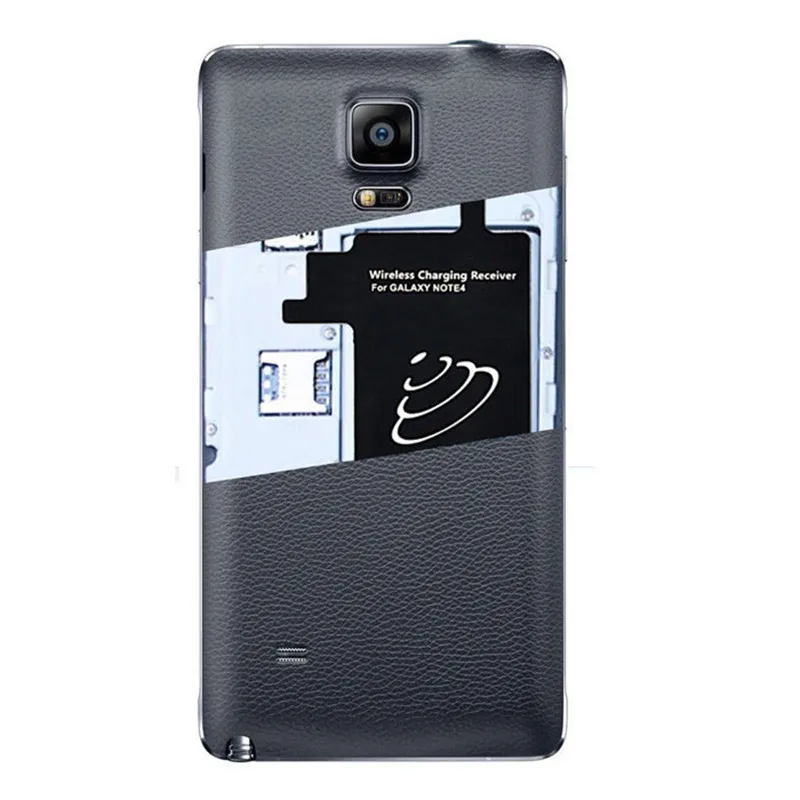 Беспроводной зарядный коврик Qi с приемником для Samsung Galaxy Note 4 | Мобильные телефоны