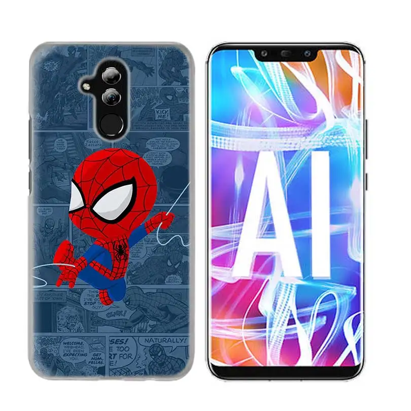 Мстители Marvel чехол "Железный человек" чехол для huawei Honor P30 P20 mate 20 10 Y5 Y6 Y7 Prime 8A 8S P Smart Puls Enjoy 9s Lite Pro - Цвет: 08