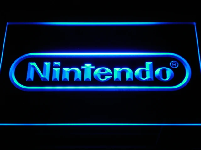 E021 игровая комната Nintendo Бар Пиво светодиодный светильник неоновые световые