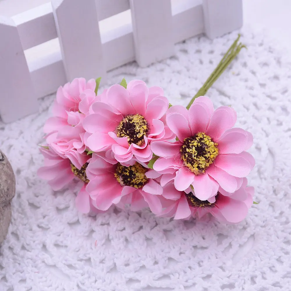 Бесплатная доставка 6 шт. 3 см шелковые букет искусственных Маков вишневые