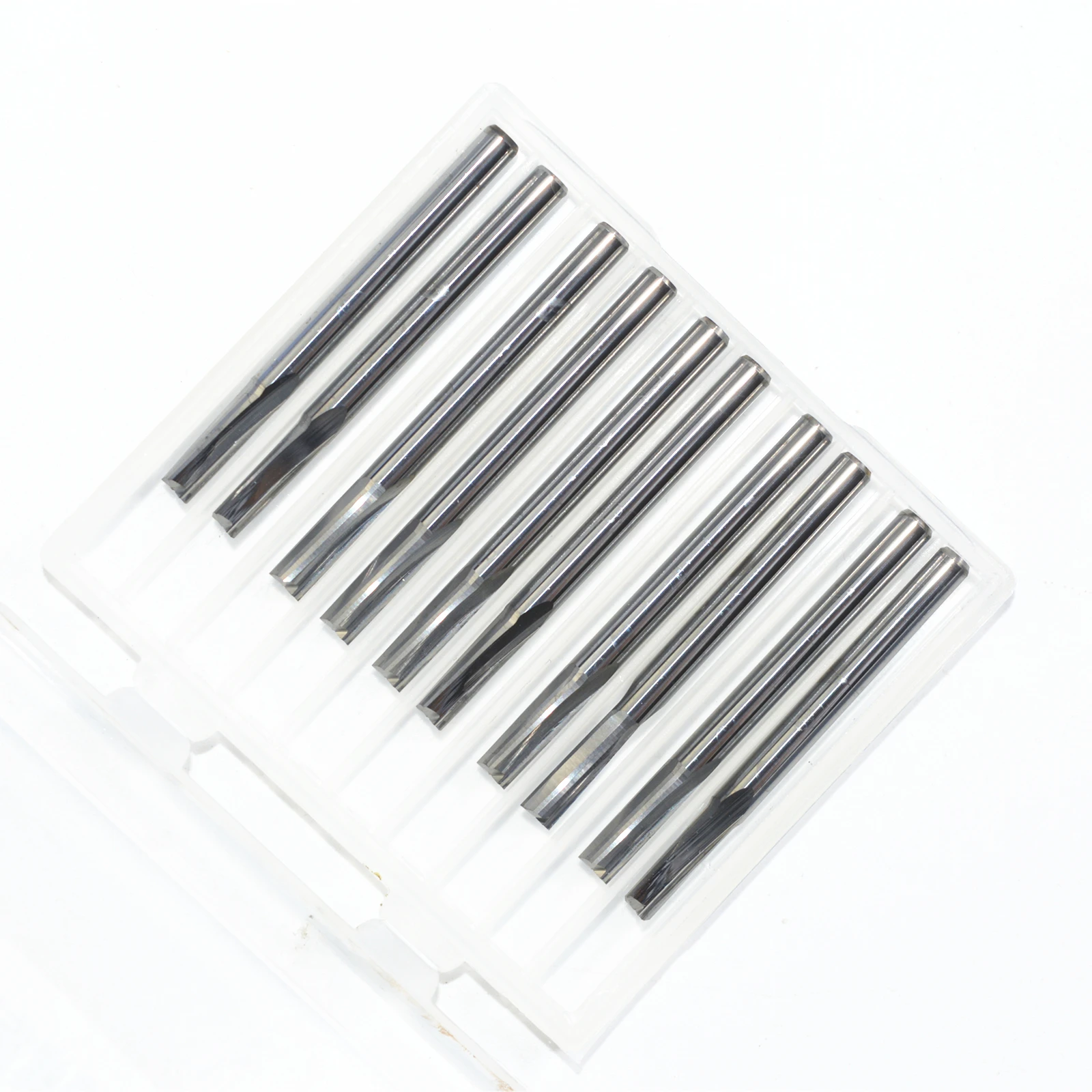 Фрезы с 2 прямыми канавками 3 175 мм * 10 шт.|acrylic supplies|tools car boot boxesacrylic earring display stand |