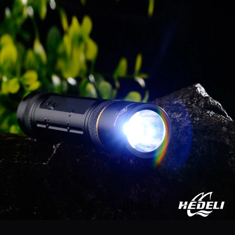 Мощный светодиодный фонарик xm L2 18650 батарея тактический Охота linterna для
