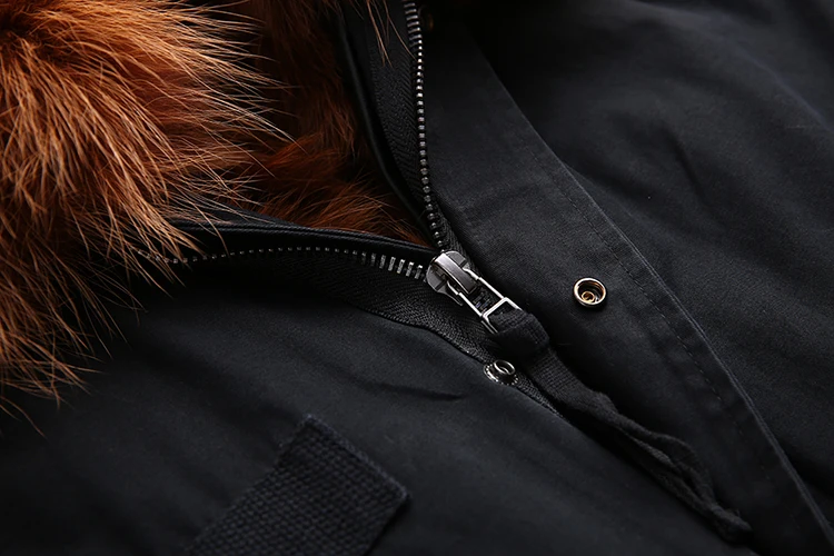 Jott модная Женская Роскошная настоящая опушка из лисьего меха X-long parka большой енот мех с капюшоном Военный женский зимний жакет, женский пиджак